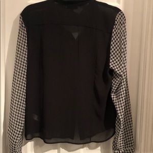 Topshop sheer long sleeve